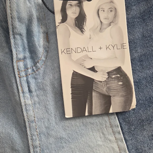 Kendall & Kylie Blue Two-Tone Skinny Jeans - Picture 2 of 8